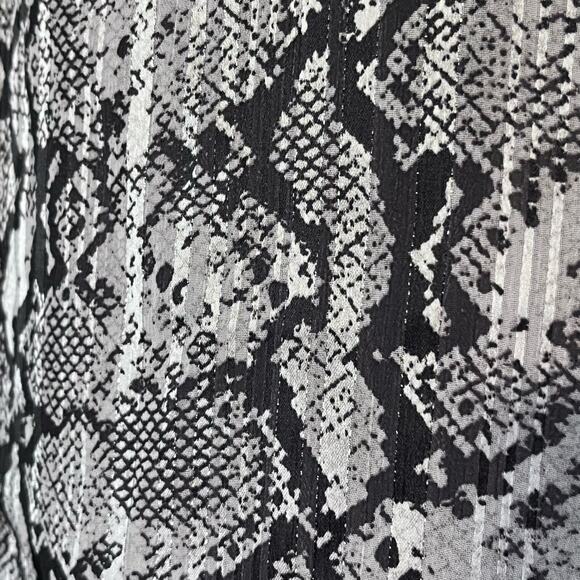 Dress Forum Shadow Stripe Python Print Blouse - Size S - Picture 2 of 8